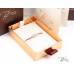 14К Бяло и Розово Злато Гривна с Плочка  Bloom Jewellery